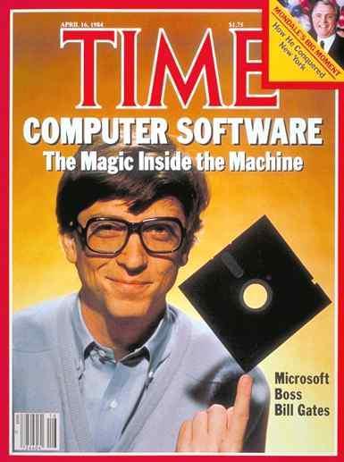 Macht ligt vanaf nu bij software en vooral het besturingsysteem 1984 IBM maakt historische