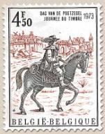 1668 - Dag van de Postzegel. Naar een tekening van Jean Fivet. Uitgiftedatum: 28/05/ folder Nr.