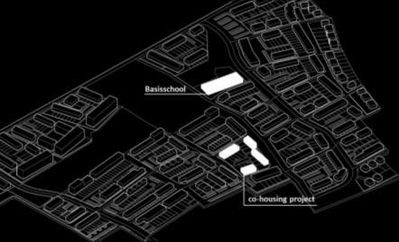 Dakvorm: hellend dak naar het zuiden nok: O-W mogelijkheid voor PV-installaties ANDER PROGRAMMA mogelijk aangemoedigd In fase 1 : realisatie