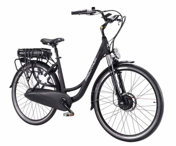 BLACKSWAN PRO Deze uitzonderlijke elektrische fiets met fantastische prestaties is al reeds meerdere jaren een succesvol model.