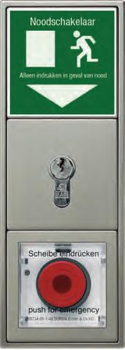 Bedienunit voor automatsiche deursystemen Contact: BKS GmbH Unternehmensgruppe
