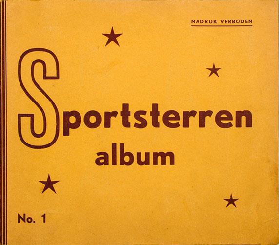 Sportsterren album No. 1 1953 Vierkant album, geniet met slappe kaft.