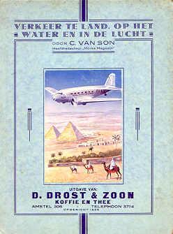 Verkeer te land, op het water en in de lucht. (1935) Door C. van Son Hoofdredacteur Morks Magazijn.