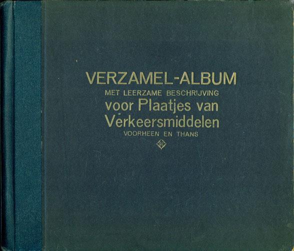 De schepenplaatjes van dit album (nummers 1 37) komen ingekleurd ook voor in het grote reclamealbum met doorlopende tekst Verkeer te land, op het water en in de lucht, (1935).