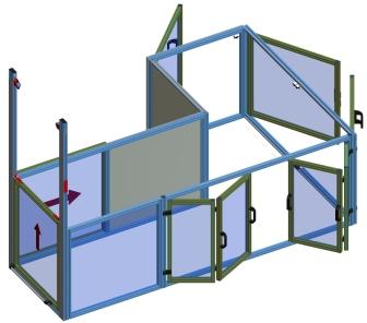 S2xxx Kappenbouw Voor het maken van kappen gaan we er in de basis van uit dat deze grotendeels op de machine of tafelframe worden geplaatst.