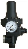 De elektronische besturing pump-control regelt het automatisch opstarten en afslaan van de waterpomp bij het openen of dichten van de kraan of klep/ventiel van de installatie.