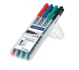 8400B blauw verp/10 8400R rood verp/10 8400V groen verp/10 8400Z zwart verp/10 8400/S4 etui van 4 stuks in geassorteerde kleuren verp/1 8500RWZ Voor CD s en DVD s zie Hoofdstuk 6, vanaf pagina 358.