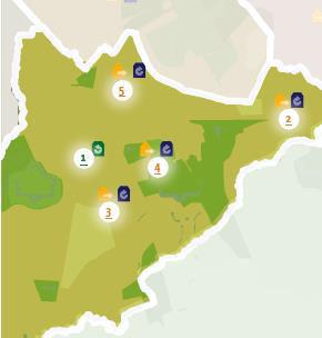 Waar vindt u onze huidige serviceflats en dienstencentra in Wilrijk? 2. Oosterveld Groenenborgerlaan 185 72 flats met 1 of 2 slaapkamers, (verkoop en verhuur gestart voorjaar 2017) 3.