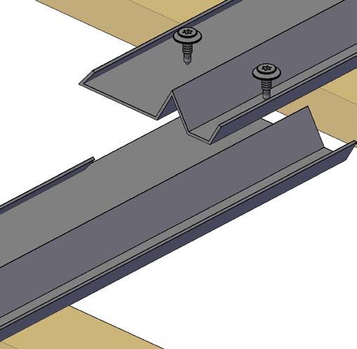 BRSUPT4,8X19RZ uithap KY-ZGT Robisol Zijgoot koppelen Indien de het PV vlak hoger is dan 3000mm, zijn 1 of meerder zijgoten voorzien van een uithap.