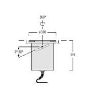 .. GROND ROJECTOREN (IN BETON GEINTEGREERD): Vloerdozen We-ef - ETC 140 3000K (warm wit) REFERENTIE