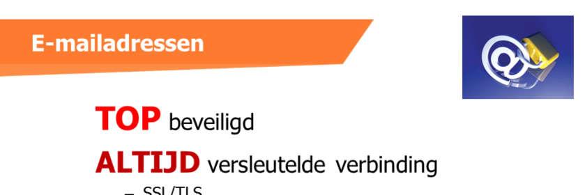 Uw e-mail is het allerbelangrijkste om te beveiligen. Gebruikersnaam is GEHEIM!