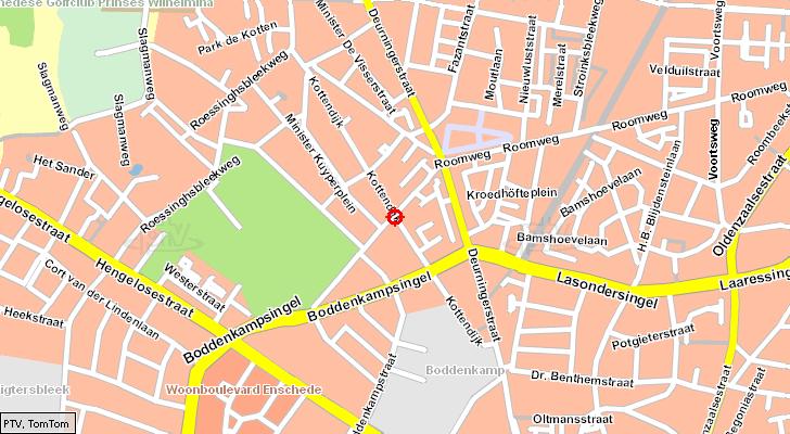 Kottendijk 119 Enschede LOCATIEAANDUIDING Het object is gelegen in Enschede Noord in de buurt Walhof Roessingh, net buiten het centrum van Enschede met op loopafstand het G.J. van Heekplein.