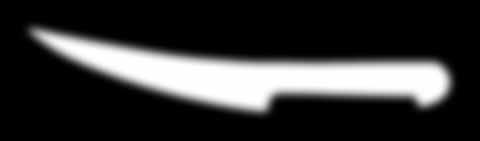 MESSEN / KEUKEN Victorinox Fibrox heften Dick 905 8cm NIEUW De 905 lijn heeft symmetrische stalen ringen die onafscheidbaar verbonden zijn met het gevormde heft, waardoor het mes een van de sterkste