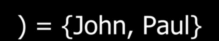 {John, Paul}