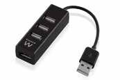 5 Mbit/s EW1133 EW1133 Hub USB 3.1 Gen 1, aantal poorten: 4x USB A female USB 2.