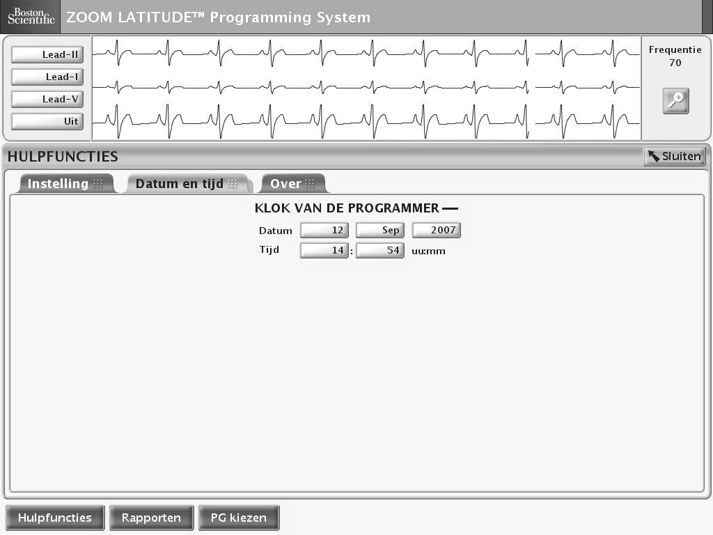 5-8 GEBRUIK VAN DE PROGRAMMER/RECORDER/MONITOR (PRM) OPSTARTEN VAN DE PRM EN SOFTWARE Kies, wanneer alle tekens zijn geselecteerd, de knop Wijzigingen aanvaarden op het grafische toetsenbord.