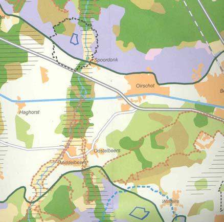 nen de gemeente Oirschot, wat ook tot het groene deel van de ruimtelijke hoofdstructuur behoort.