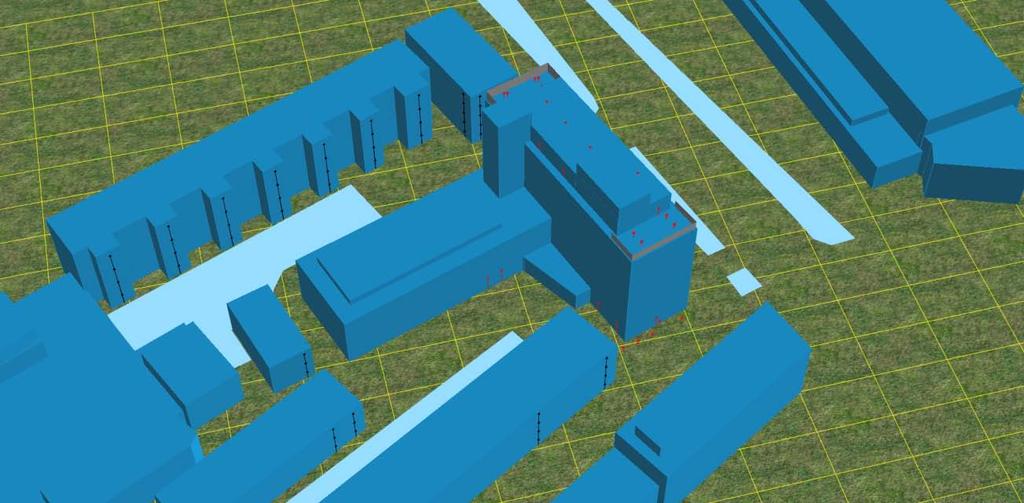 4. Metingen en berekeningen 4.1 Akoestische modellering Voor het onderzoek is een akoestisch rekenmodel opgesteld met behulp van het programma GeoMilieu, versie 1.90 van leverancier dgmr.