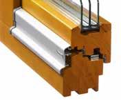 Voor HBI-kunststof ramen met een glasvezelversterkte hightech-profielkern kan daarentegen worden afgezien van warmtegeleidend staal.