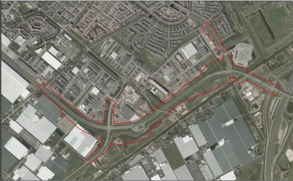 Figuur 1-2 Plangebied N211 1.3 Samenwerking Midden-Delfland, Westland en provincie Zuid-Holland Aan dit plan ligt de MIRT-Verkenning Haaglanden ten grondslag.