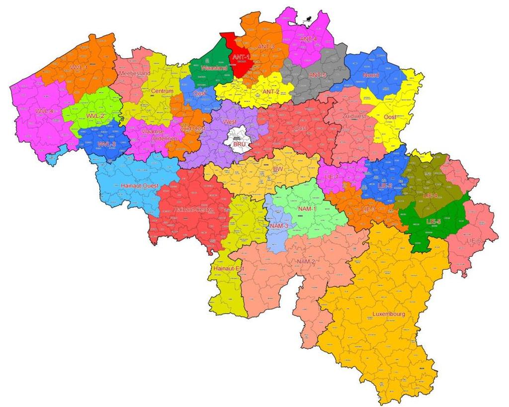 Zone IV West-Vlaanderen - Westhoek Zonaal operationeel organisatieplan