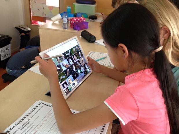 Gebruik audiovisuele middelen. Groep 1-8 Binnen onze school worden vanaf groep 1 digiborden gebruikt. Deze worden ingezet als schoolbord, maar ook ter ondersteuning van de lessen.