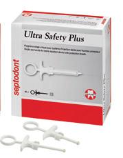 Het Ultra Safety Plus systeem is standaard uitgerust met de Septoject XL naald.
