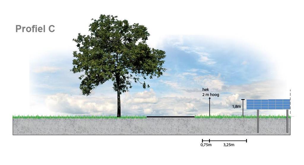 Voor directe omwonenden kan het zicht op het zonnepark als storend worden ervaren.