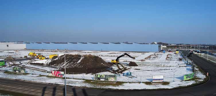 NIEUWBOUW GREEN TRADE CENTER Op het veilingterrein in Aalsmeer wordt door Waterdrinker Aalsmeer een nieuw