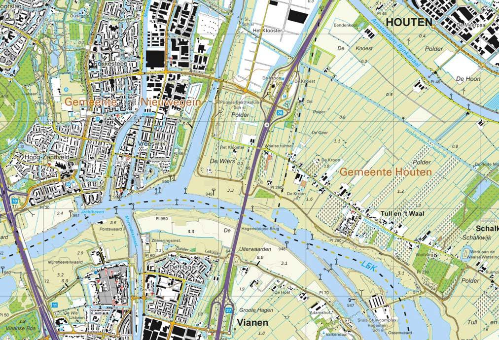 Hoofdstuk 2. Een overstroming in mijn omgeving, kan dat echt? Opdracht 6 t/m 10 Opdracht 2.1 t/m 2.