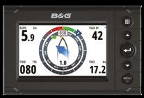 CPU-functies H5000-stuurautomaat Functies van H5000-stuurautomaatbediening Het H5000 instrumenten- en stuurautomaatsysteem van B&G levert zeilspecifieke functies en krachtige, bewezen racetechnologie