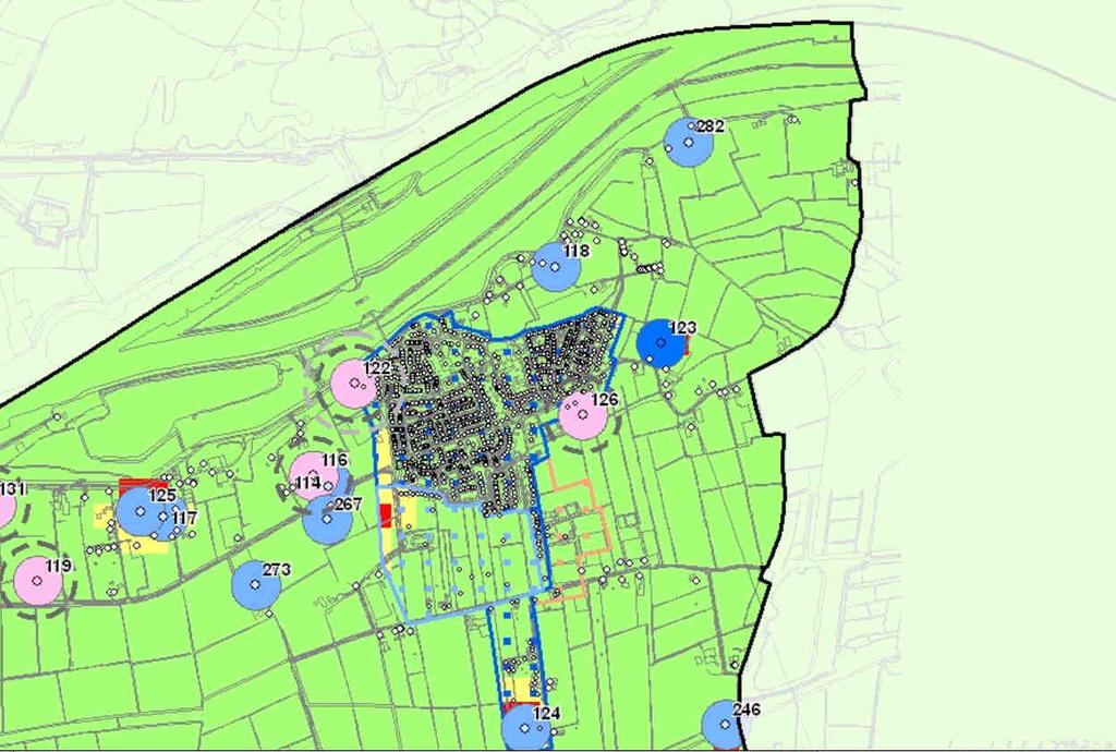 Quickscan Wet geurhinder en veehouderij Het gebied rond Driel Ten oosten van Heteren is het dorp Driel gelegen.