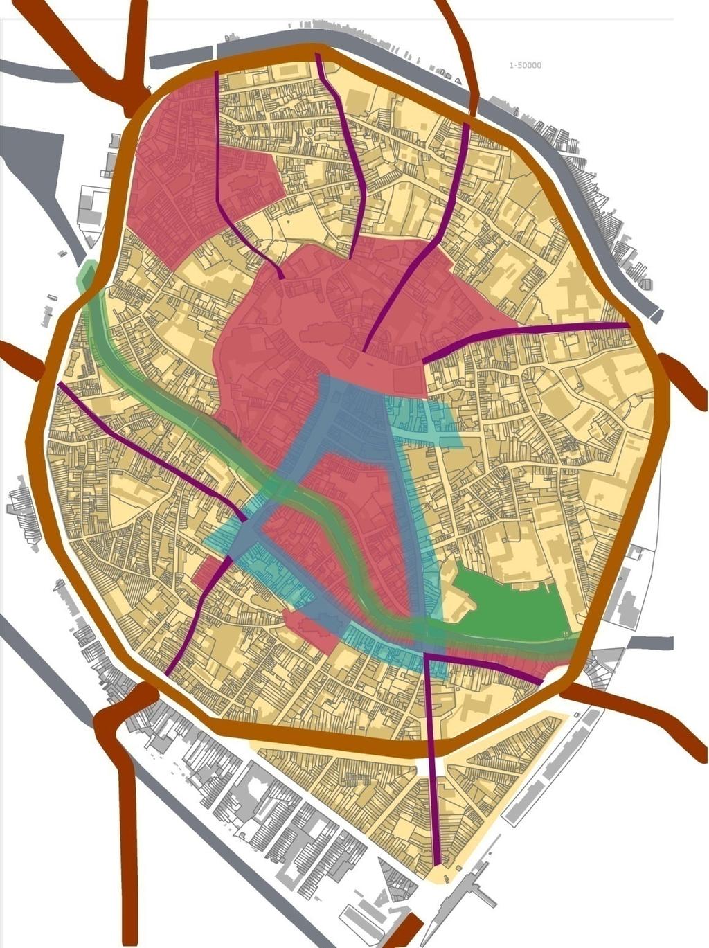 Kerngebied Woonwijken Winkelwandelgebied Dijle omgeving / Landschap