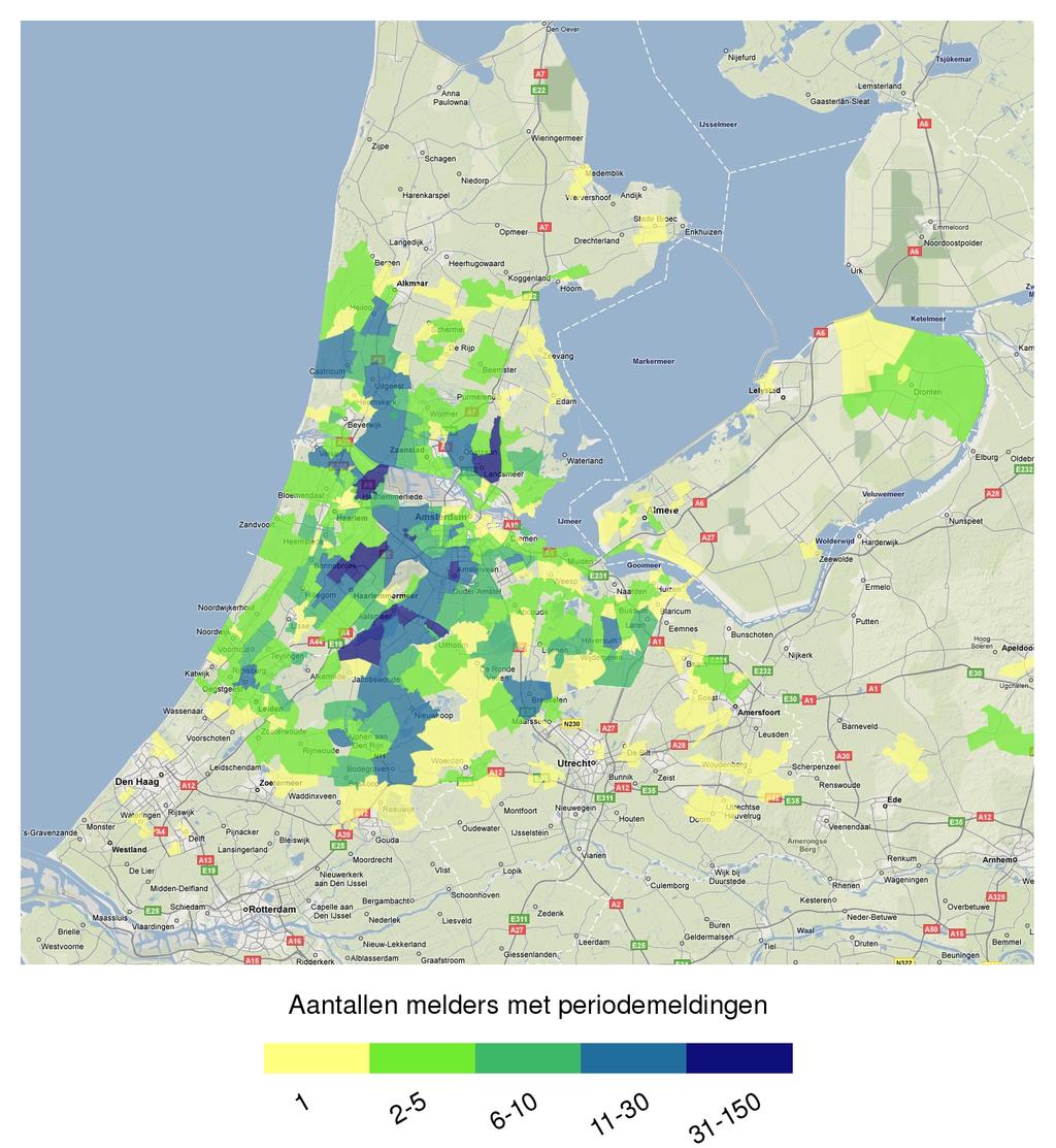 Baangebruikpreferentie De baangebruikpreferentie is in het derde kwartaal van het gebruiksjaar 2010 ongewijzigd gebleven ten opzichte van het voorgaande kwartaal.