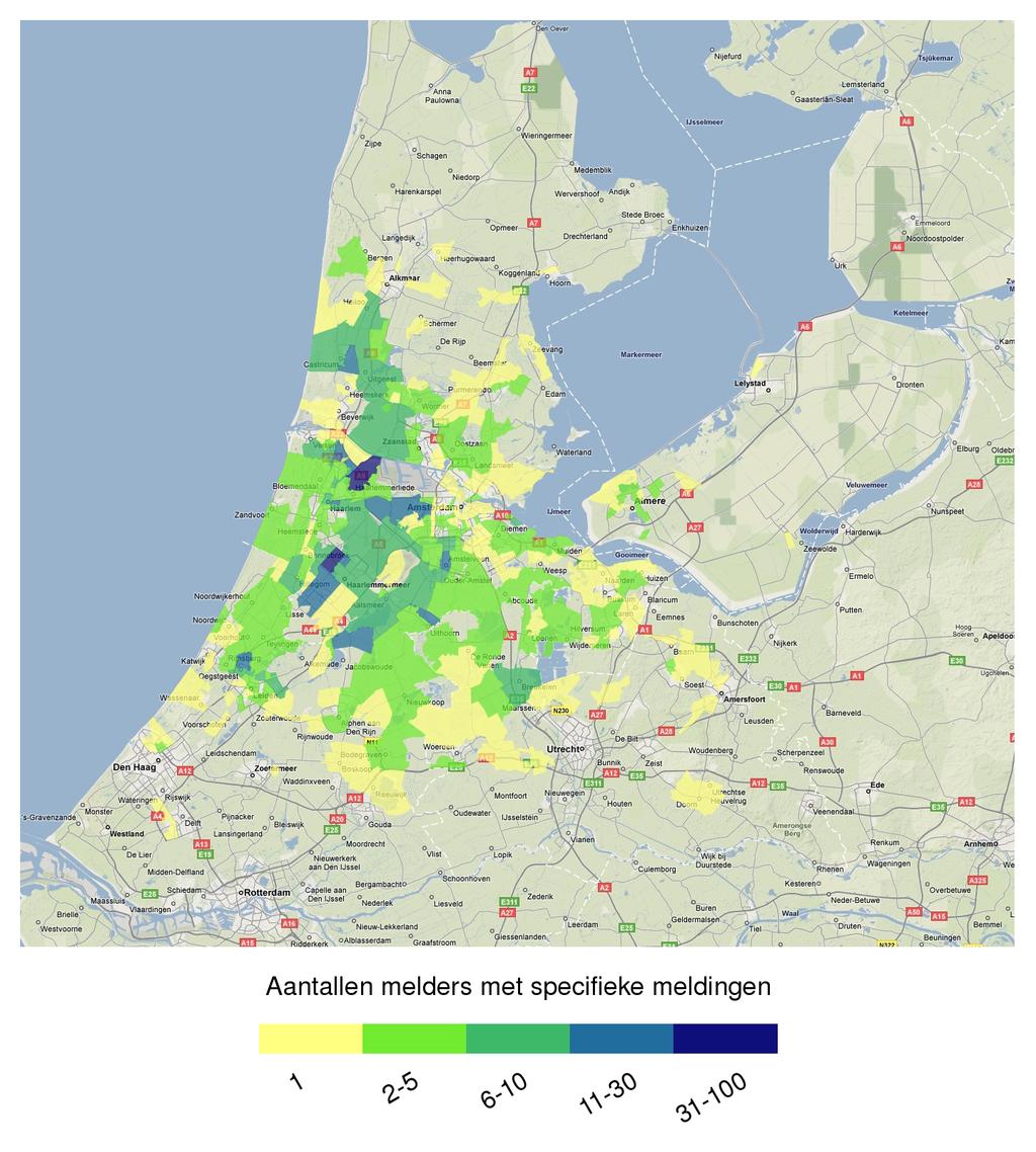 Melders met specifieke