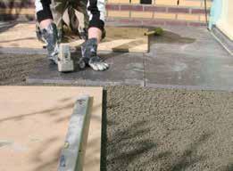 Het Simson hovenierspakket biedt drainagemortels die zorgen voor een stabiele ondergrond