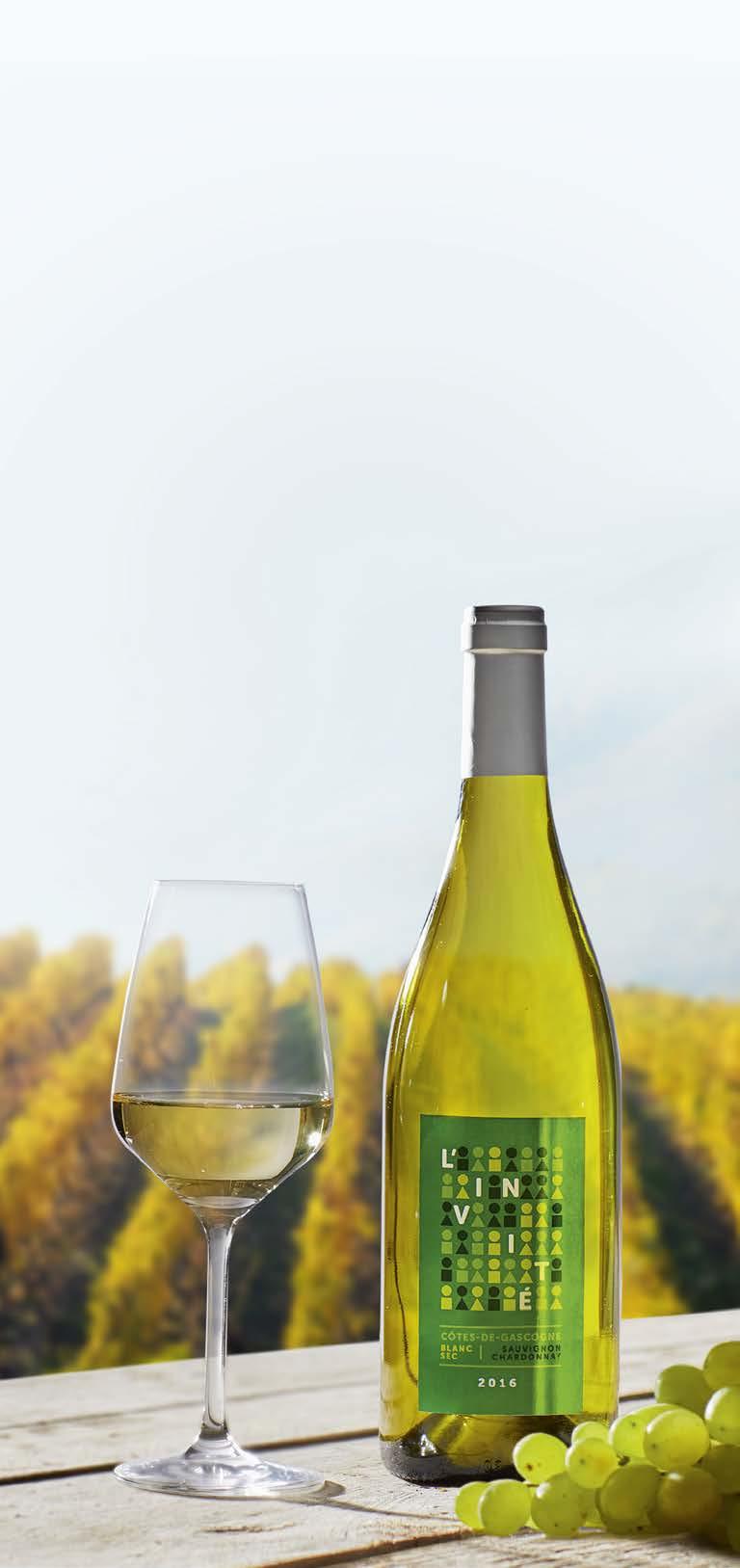 een evenwichtige afdronk sauvignon, chardonnay 8-10 C Frankrijk