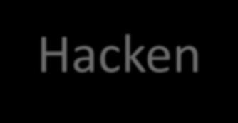Hacken Hacken = Inbreken in computersysteem of netwerk. Inbrekers maken gebruik van o.
