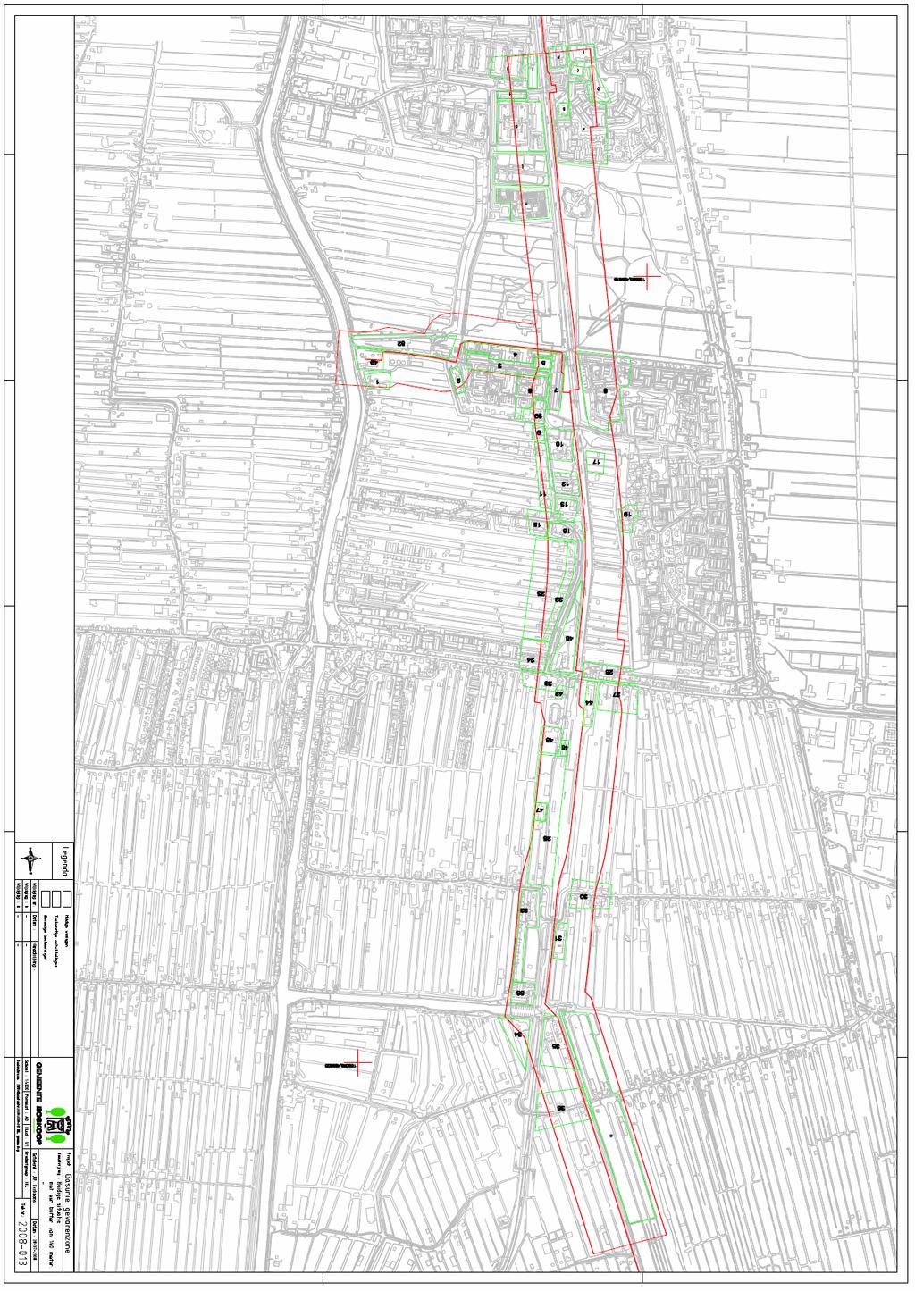 Bijlage 1. Tekening huidige en toekomstige situatie.