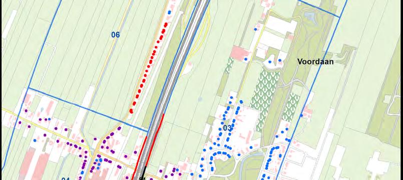 In cluster 1, 7 en 11 liggen binnen de grenzen van de gemeente De Bilt geen geluidsgevoelige bestemmingen waarvoor sprake is van sanering of aanpassing.