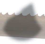 nikkel staal en non-ferro metaal Hardmetaal tandpunt Positieve snijhoek Zeer hittebestendig Snel zagen met een fraaie