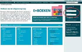 E+boeken Activeren E-Boek E+boek: Boek en digitaal boek Onze studiewerkboeken zullen vanaf 2014/2015 standaard als E+Boek geleverd worden.