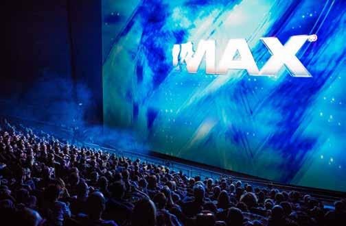IMAX met laser biedt filmliefhebbers de meest levendige, digitale beelden op een scherm van 532 m².