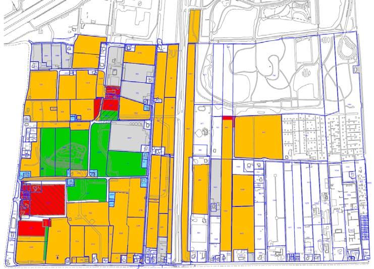 54 ingepast kunnen worden door wijziging van de planvorming, worden de onderzochte percelen na het vooronderzoek niet vrijgegeven, maar aangewezen voor bescherming De gemeente Rijswijk zal percelen