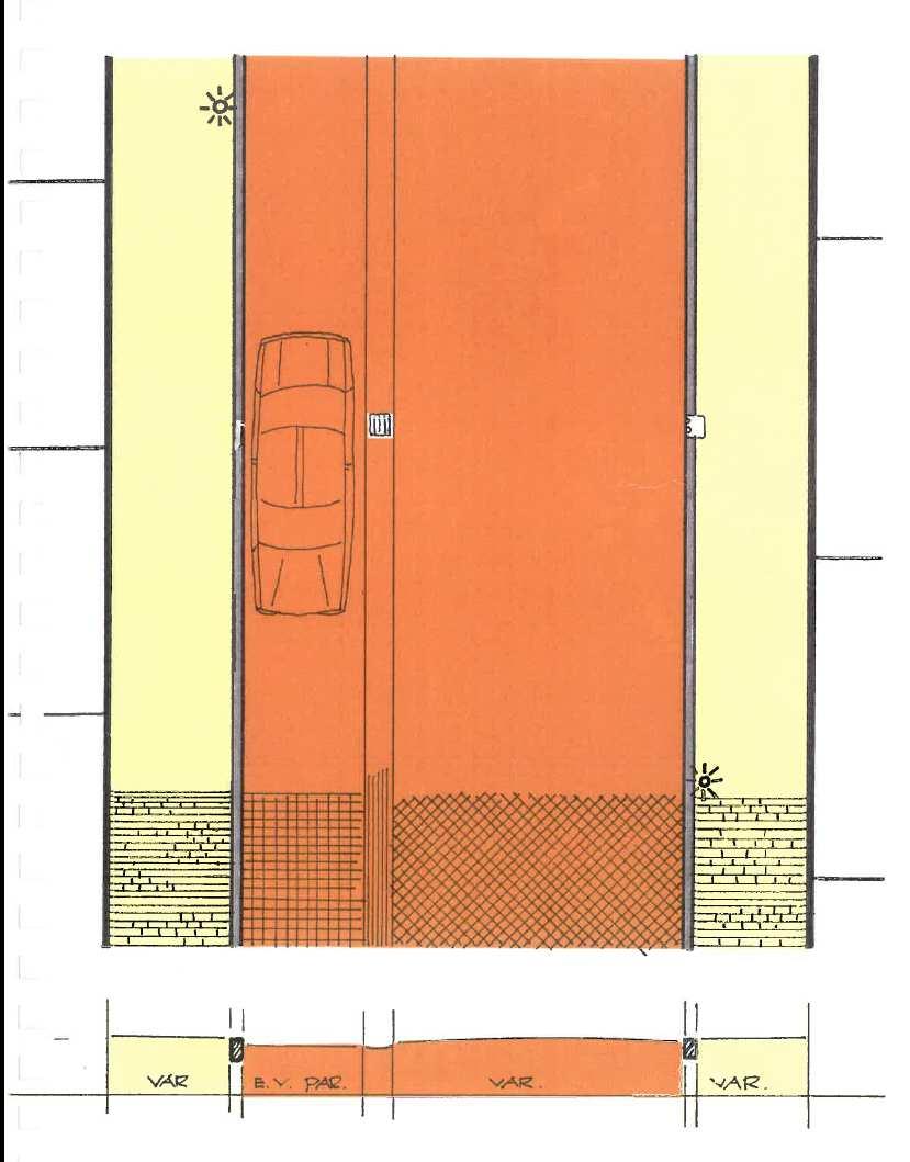 straten en stegen in de binnenstad conform de in het profielenboek (Basis inrichtingsplan Binnenstad)