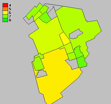 22 DE SOCIALE WOONOMGEVING 3.3 Etnische samenstelling Het al dan niet prettig wonen in de wijk hangt mede samen met het type mensen dat in de wijk woont.