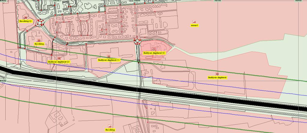 SF1: Risicoberekeningen Bijenvlucht Hoevelaken 4. Resultaten 4.1 A1 4.1.1 Plaatsgebonden risico Uit de berekeningen blijkt dat vanwege de A1 geen PR 10-6 contour bestaat.