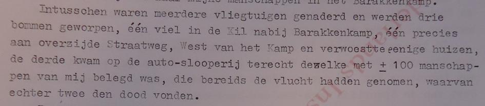 konden de in paragraaf 2.3 beschreven gevechthandeling geverifieerd worden. Een aantal van de archiefstukken zijn ter illustratie hierna weergegeven.