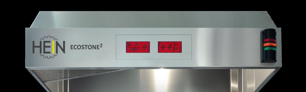een geluidssignaal) Groen = oven is klaar om te bakken (ingestelde baktemperatuur bereikt) LOW NOISE DAMPKAP Het achtergrondgeluid in een bakkerij kan zeer storend zijn en veroorzaakt een negatief