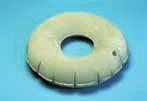 Zitcomfort Ringkussen opblaasbaar Adhome Opblaasbaar rubberen kussen in ringvorm om druk op de stuit te voorkomen.
